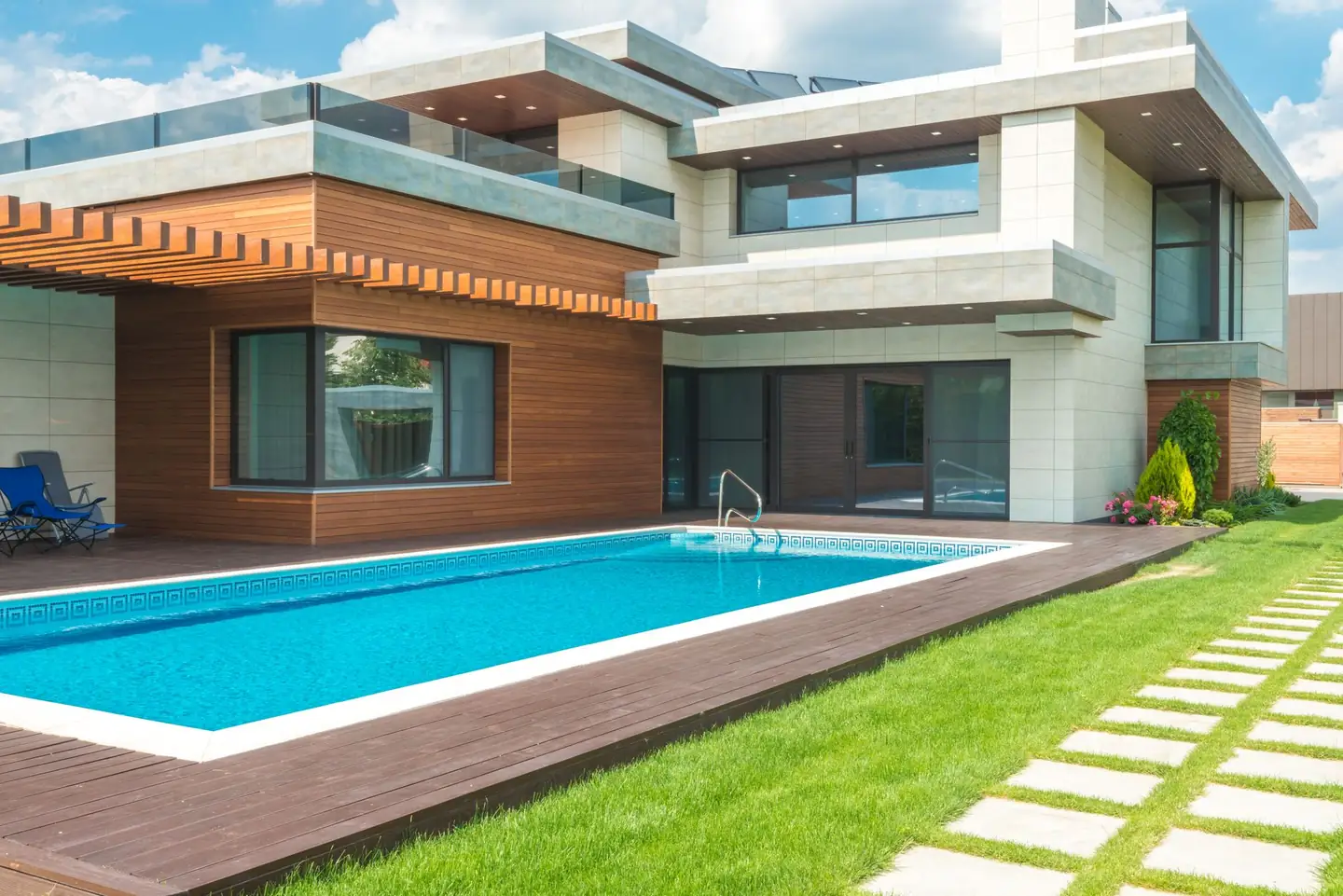 Swimming pool built in Wakefield, NSW